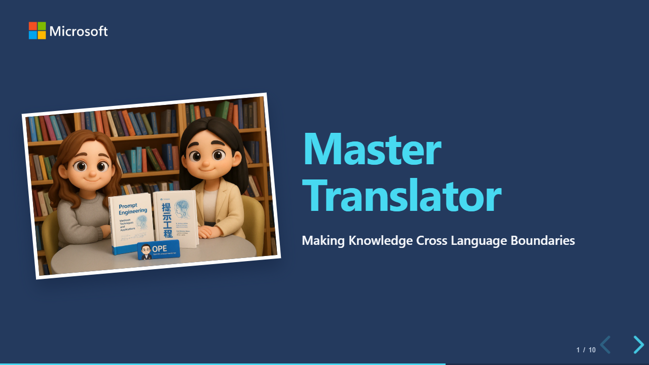 Master Translator: Making Knowledge Cross Language Boundaries